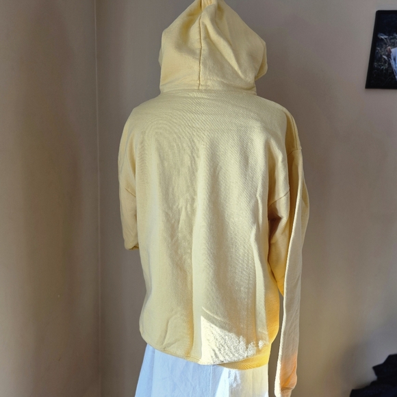 Walt Disney World Retro 70s Style Yellow Hoodie Size M - Picture 8 of 9